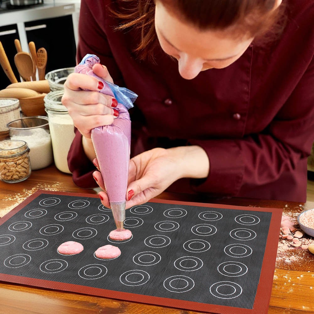 Micro-perforated Silicone Baki - Super Kitchen Baking Mat บทวิจารณ์และราคา
