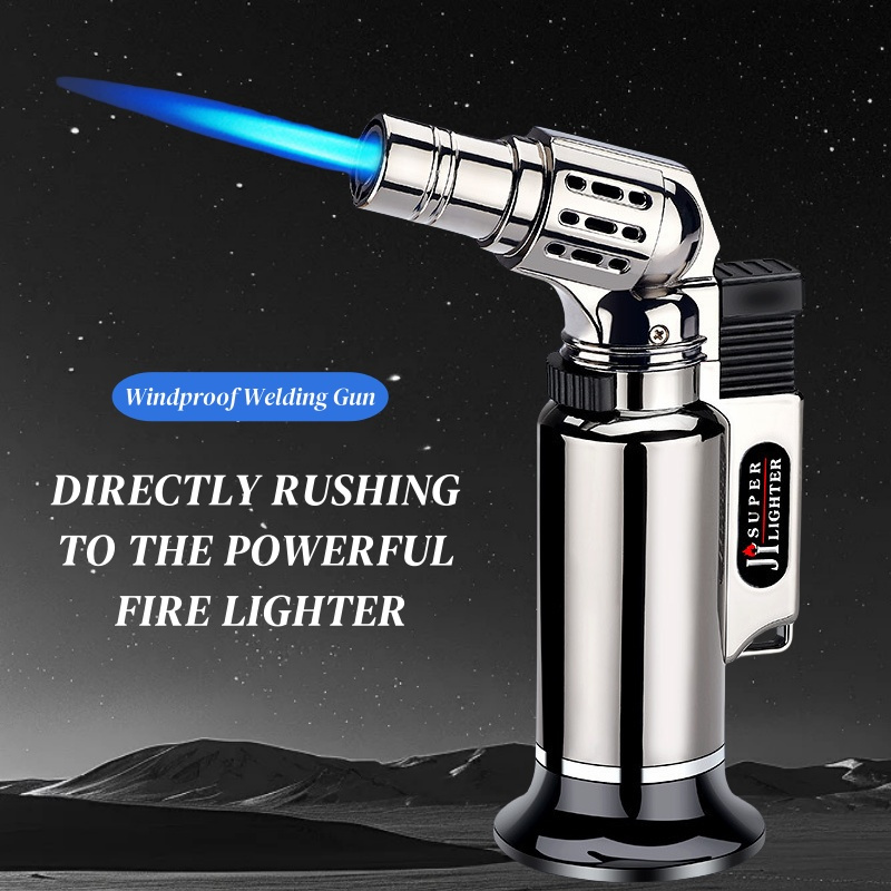 Metal Windproof Jet Flame Gas  - Kitchen Baking Torch บทวิจารณ์และราคา