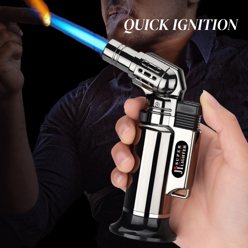 Metal Windproof Jet Flame Gas  - Kitchen Baking Torch บทวิจารณ์และราคา