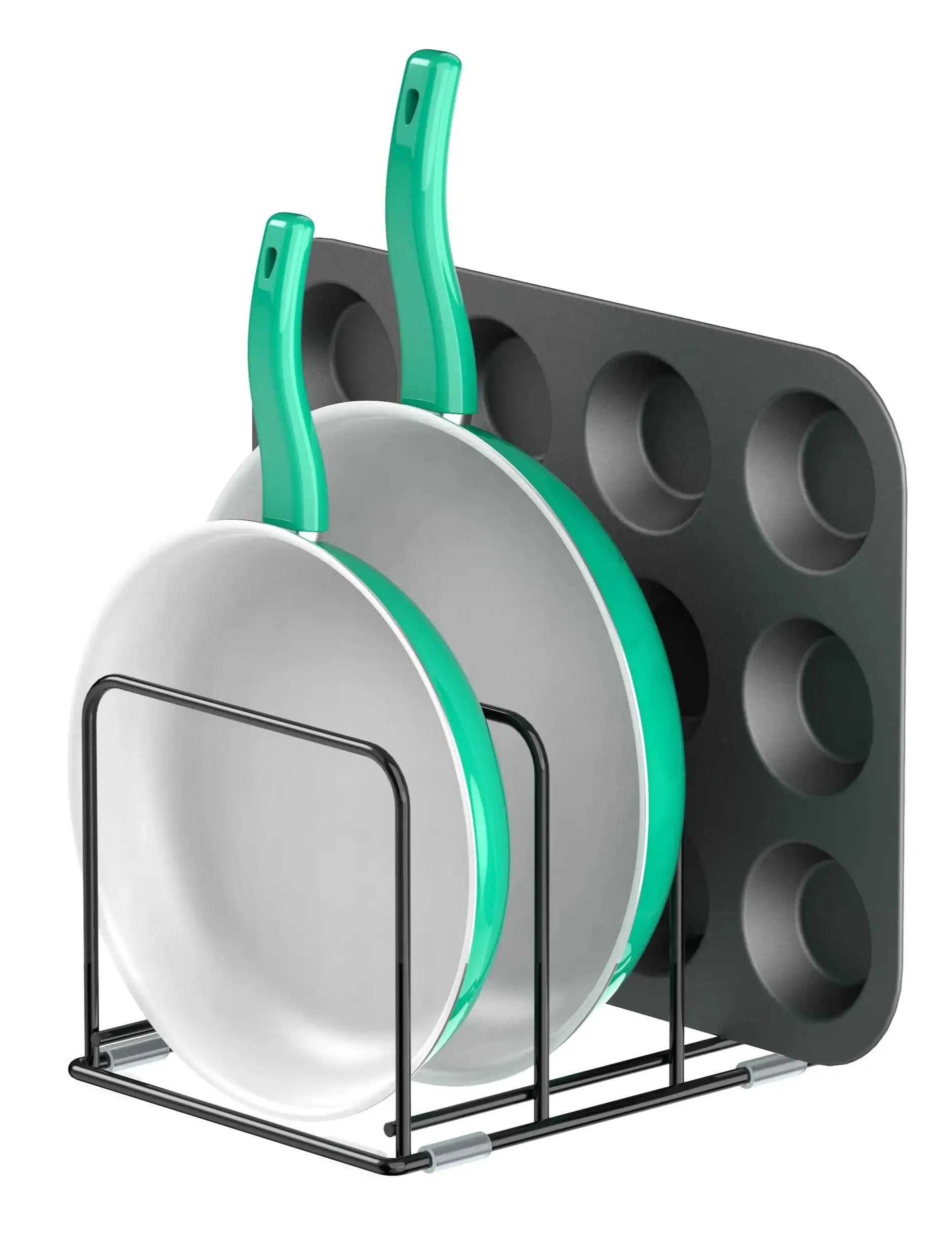 Pan Organizer Kitchen Cabinet  - Kitchen Cabinet Baking Organizer บทวิจารณ์และราคา