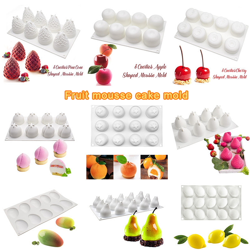 Food-Grade Silicone Fruit Seri - Silicone Cake Mold บทวิจารณ์และราคา