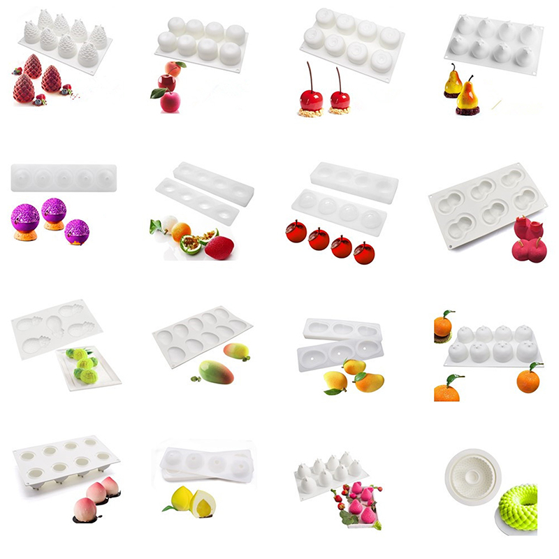 Food-Grade Silicone Fruit Seri - Silicone Cake Mold บทวิจารณ์และราคา