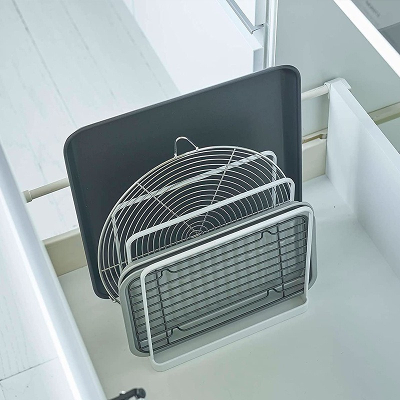 Vertical Cutting Board Rack Fo - Kitchen Baking Rack บทวิจารณ์และราคา