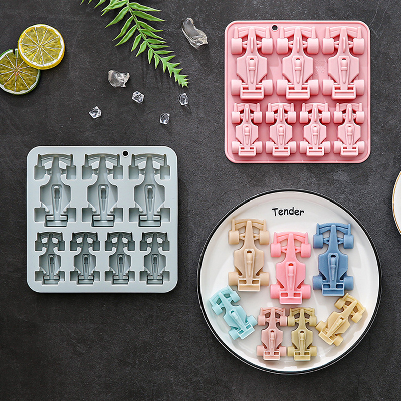 7 Cavity Racing Car Silicone M - Silicone Cake Mold บทวิจารณ์และราคา