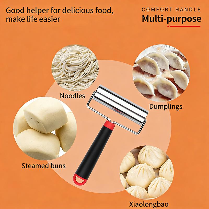 [H]Stainless Steel Rolling Pin - Kitchen Roller Baking บทวิจารณ์และราคา