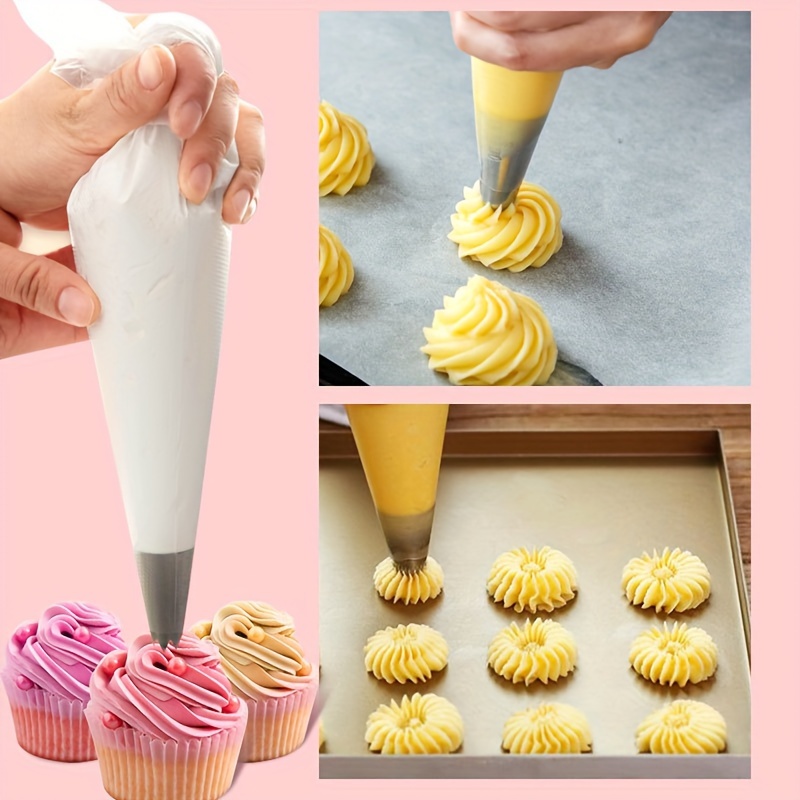 100pcs Thick Disposable Piping - Piping Bag Disposable บทวิจารณ์และราคา