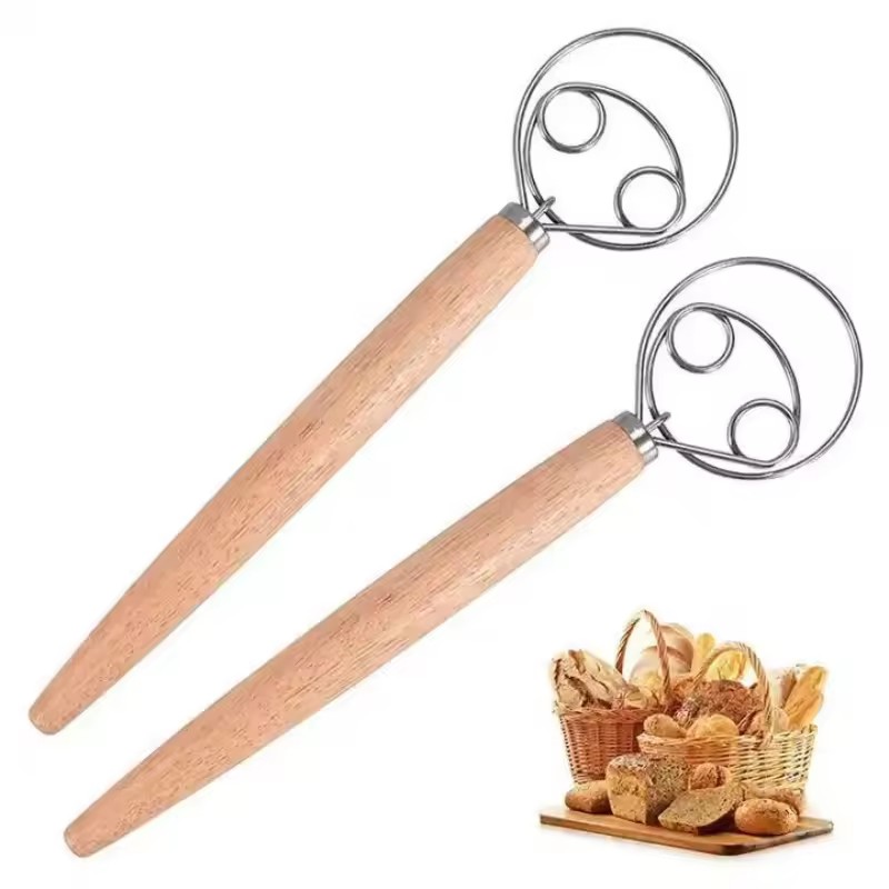 Stainless Steel Dough Whisk –  - Bread Baking Kitchen Utensils บทวิจารณ์และราคา