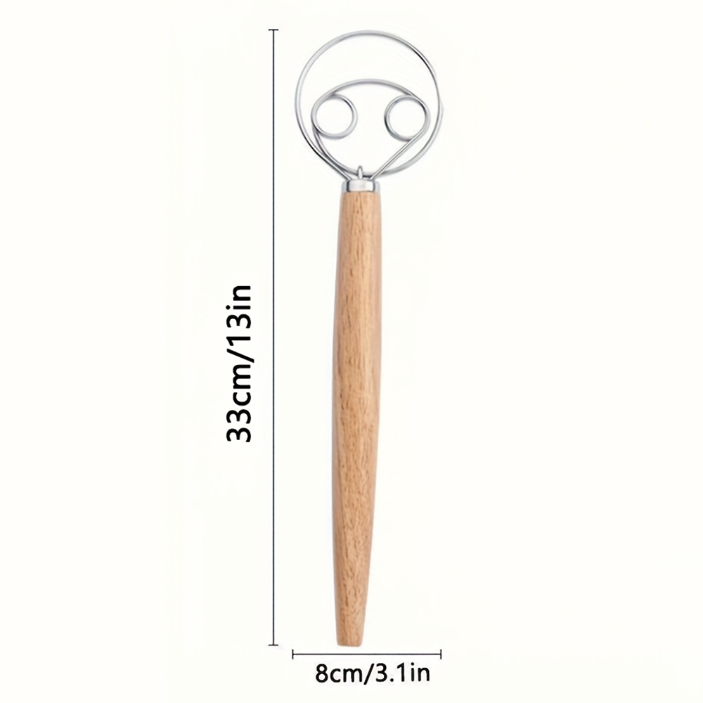 Stainless Steel Dough Whisk –  - Bread Baking Kitchen Utensils บทวิจารณ์และราคา