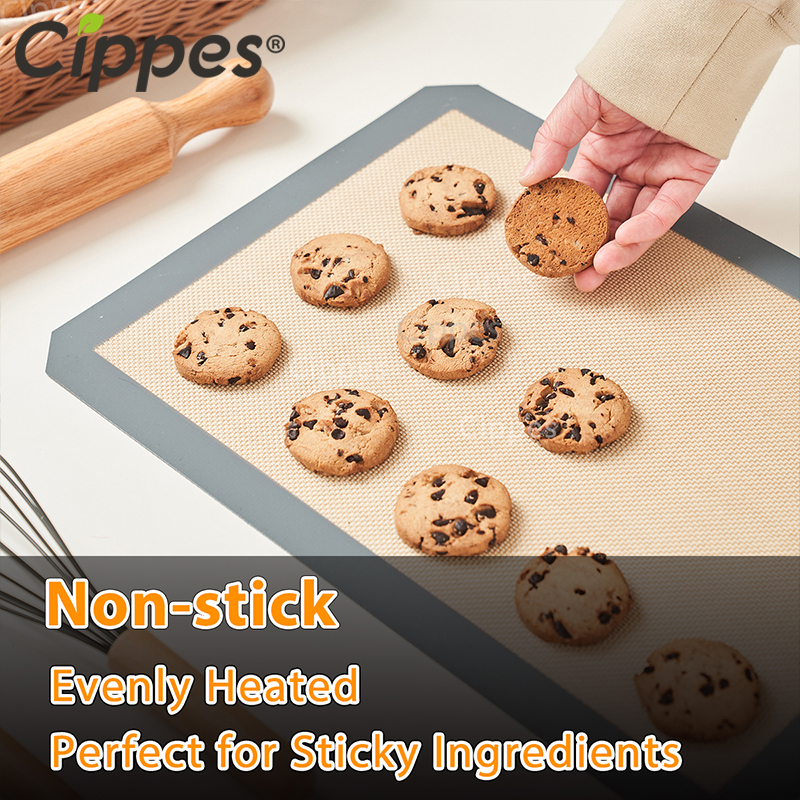 1/2PCS Silicone Baking Mats fo - Super Kitchen Baking Mat บทวิจารณ์และราคา