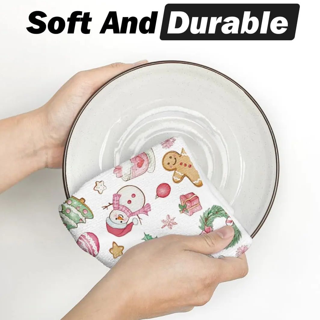 2Pcs, Pink Snowman Christmas T - Kitchen Baking Necessities บทวิจารณ์และราคา