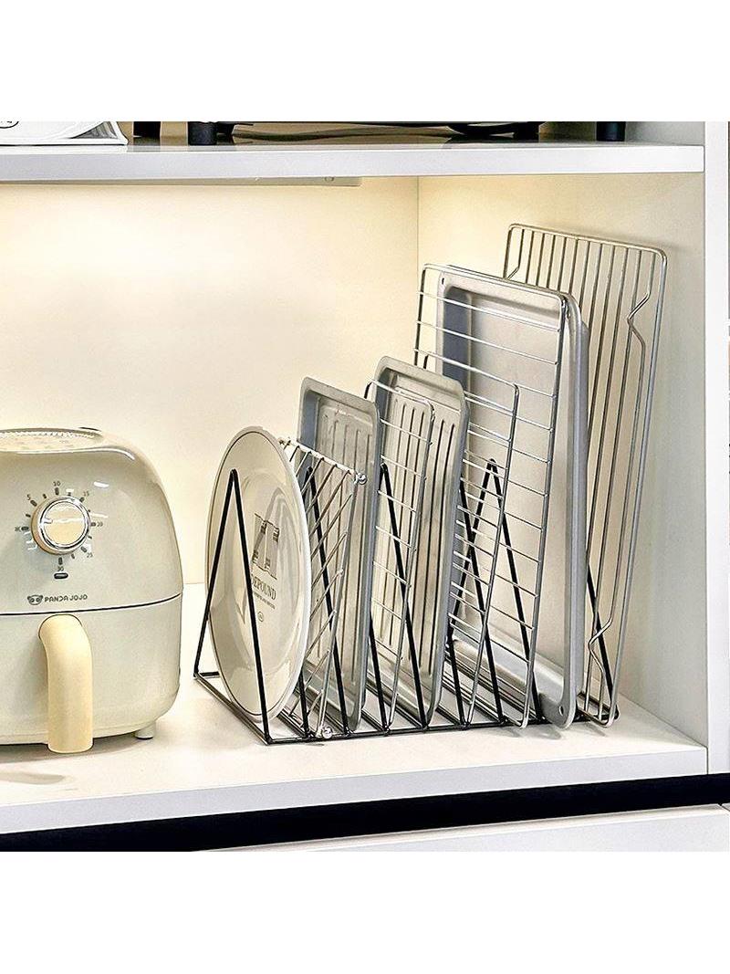 Kitchen Storage Rack Iron Art  - Kitchen Cabinet Baking Organizer บทวิจารณ์และราคา