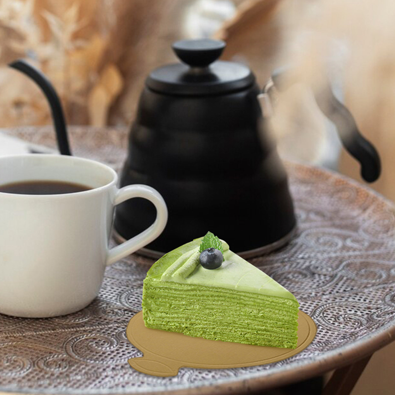 50Pcs Elegant Mini Cake Boards - Cake Board Round บทวิจารณ์และราคา
