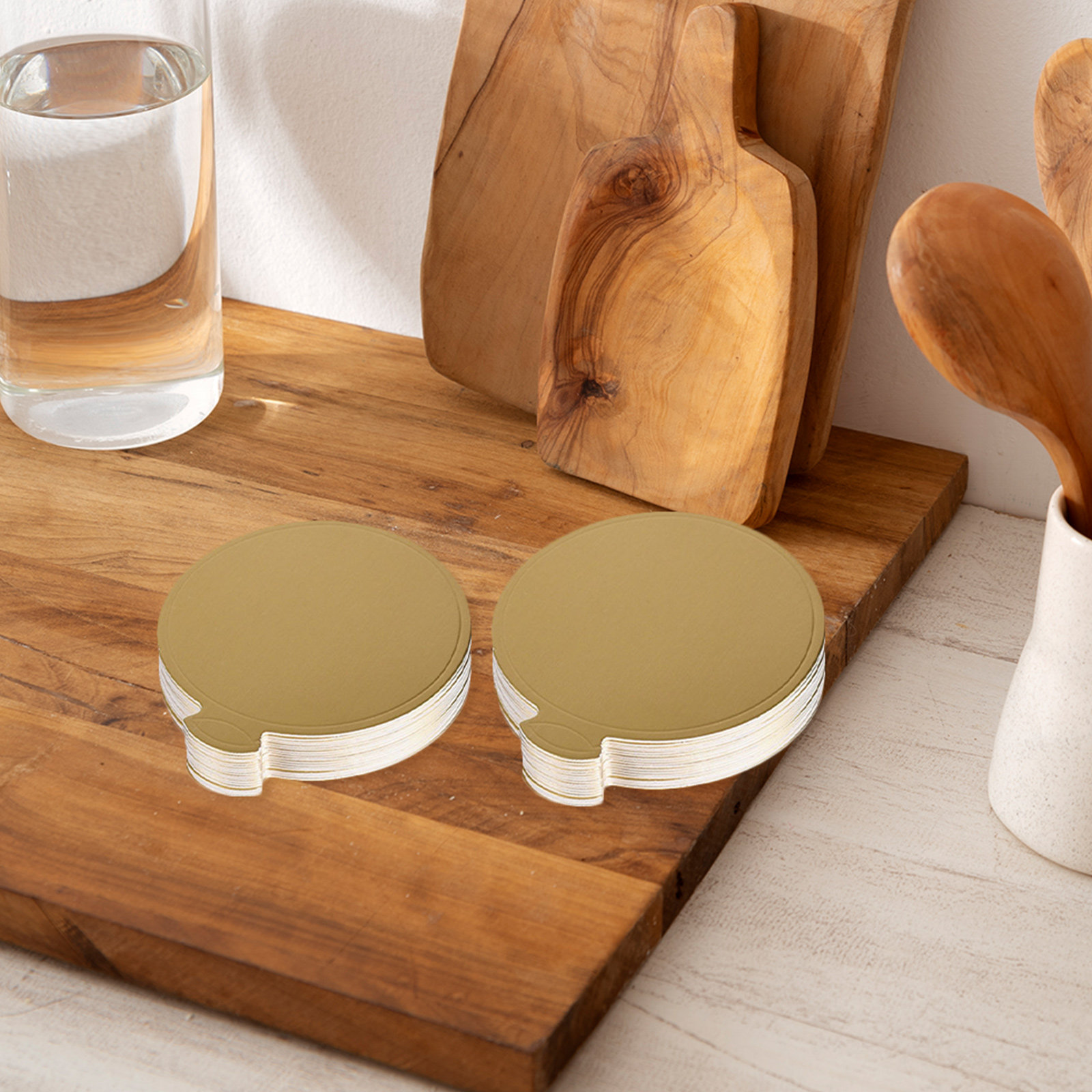 50Pcs Elegant Mini Cake Boards - Cake Board Round บทวิจารณ์และราคา