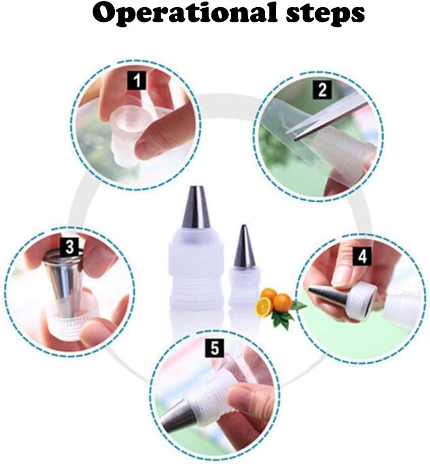 5-20pcs Coupler Adaptor Icing  - Piping Bag Disposable บทวิจารณ์และราคา