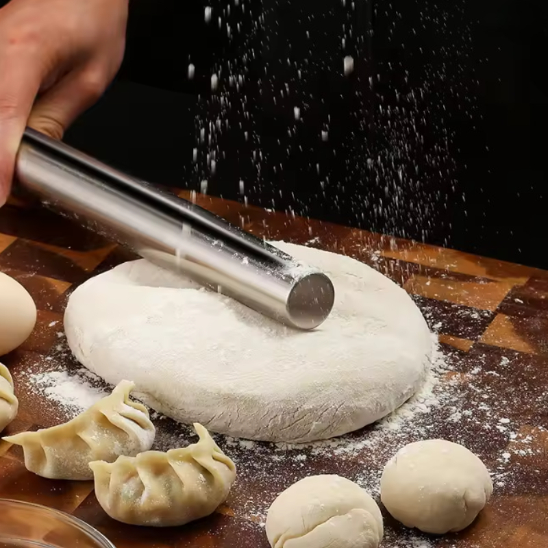 1PC Kitchen Rolling Pin Stainl - Kitchen Roller Baking บทวิจารณ์และราคา