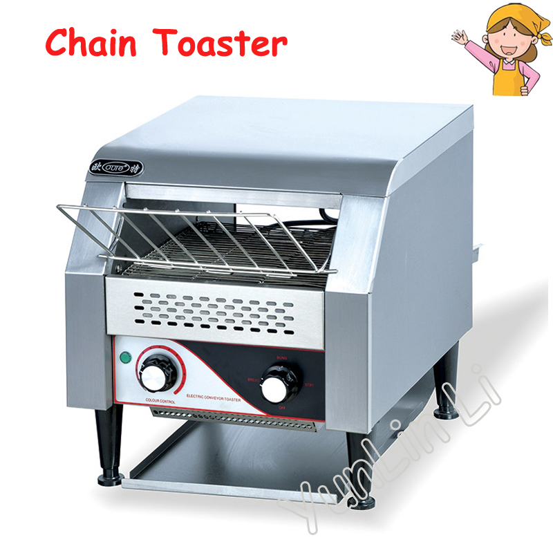 Commercial Chain Toaster Food  - Bread Baking Kitchen Utensils บทวิจารณ์และราคา