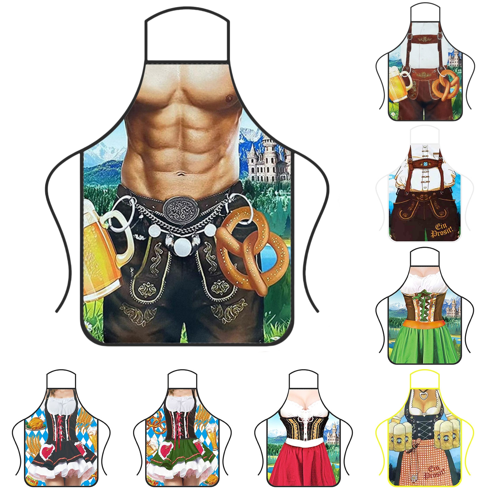 Funny Apron Super Muscle Kitch - Super Kitchen Baking Mat บทวิจารณ์และราคา