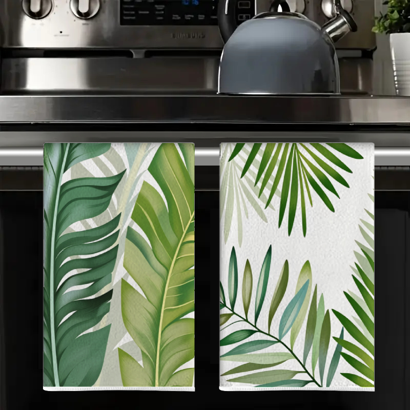 2Pcs, Nordic Style Banana Leaf - Kitchen Baking Necessities บทวิจารณ์และราคา