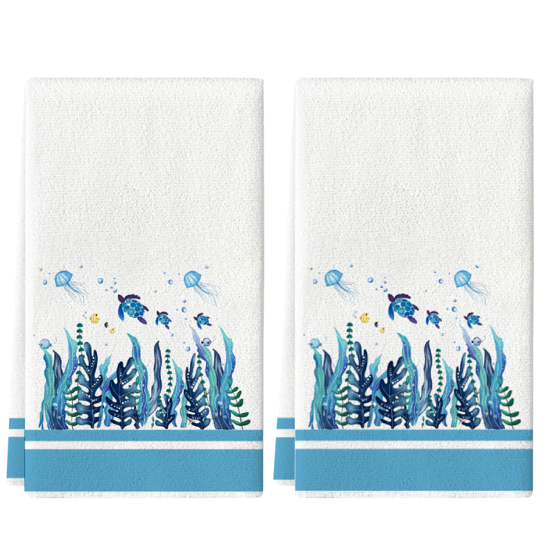 2Pcs, Blue-Edged Sea Turtle Je - Kitchen Baking Necessities บทวิจารณ์และราคา