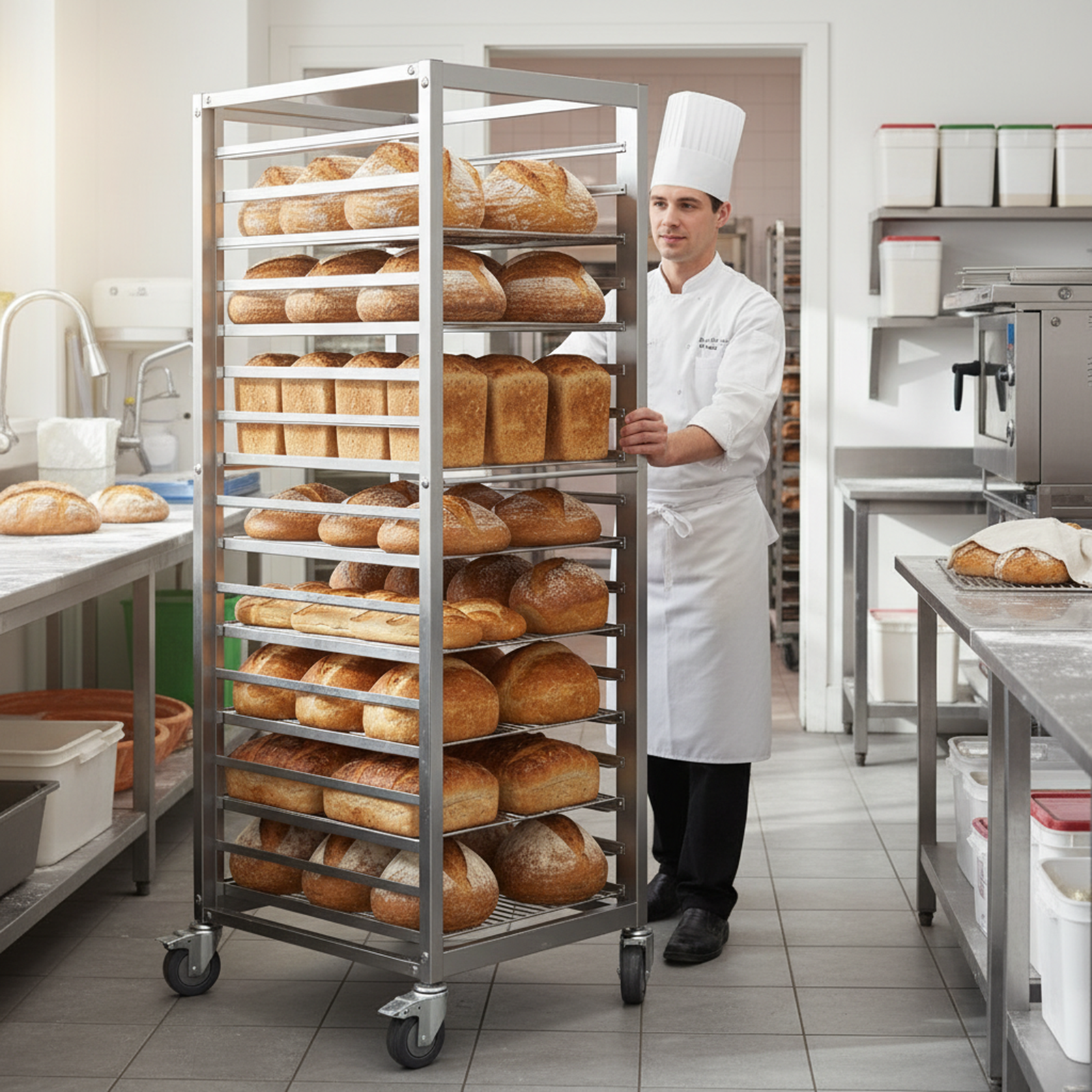 18 Tier Aluminum Commercial Ki - Kitchen Baking Rack บทวิจารณ์และราคา