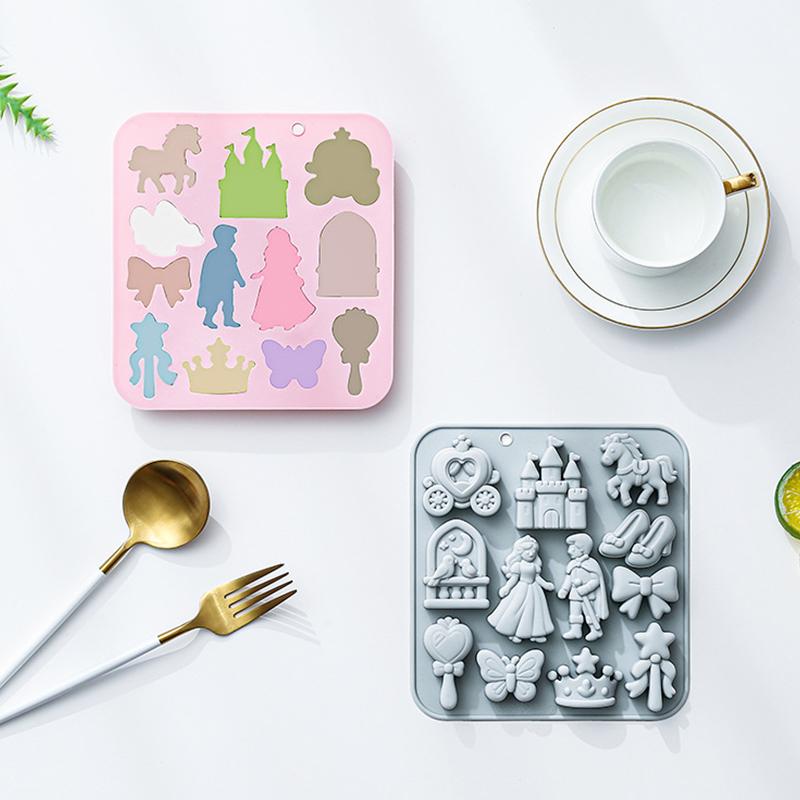 C 1pc new 12Cavity Prince,Prin - Silicone Cake Mold บทวิจารณ์และราคา