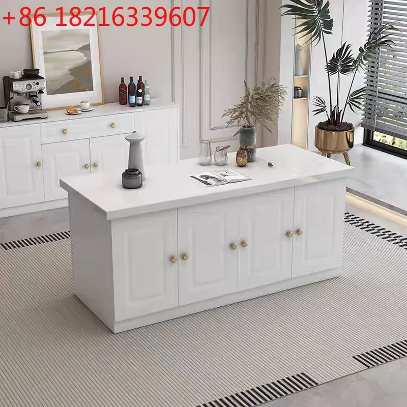 TAO  Light luxury bar counter  - Kitchen Island Baking Table บทวิจารณ์และราคา