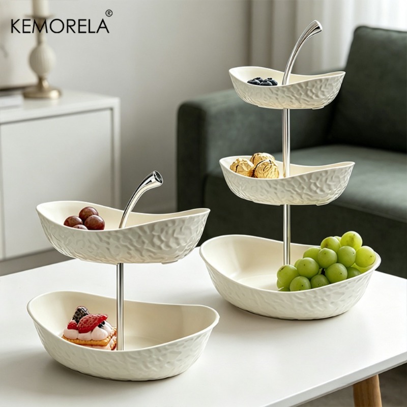 KEMORELA 2/3 Tier Plastic Frui - Kitchen Baking Rack บทวิจารณ์และราคา