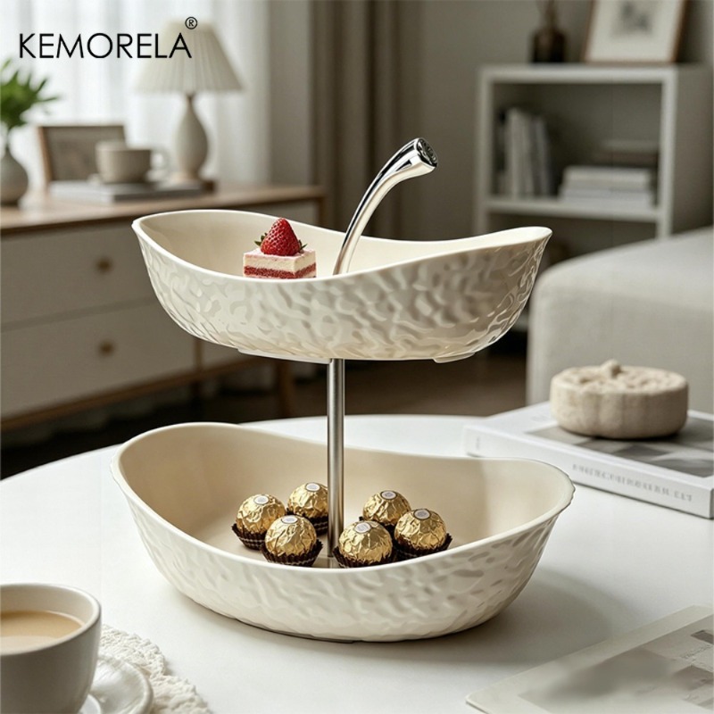 KEMORELA 2/3 Tier Plastic Frui - Kitchen Baking Rack บทวิจารณ์และราคา
