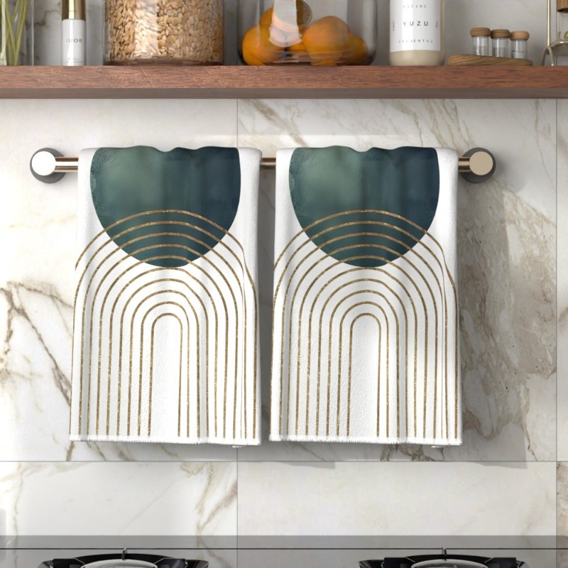 2Pcs, Geometric Abstract Minim - Kitchen Baking Necessities บทวิจารณ์และราคา