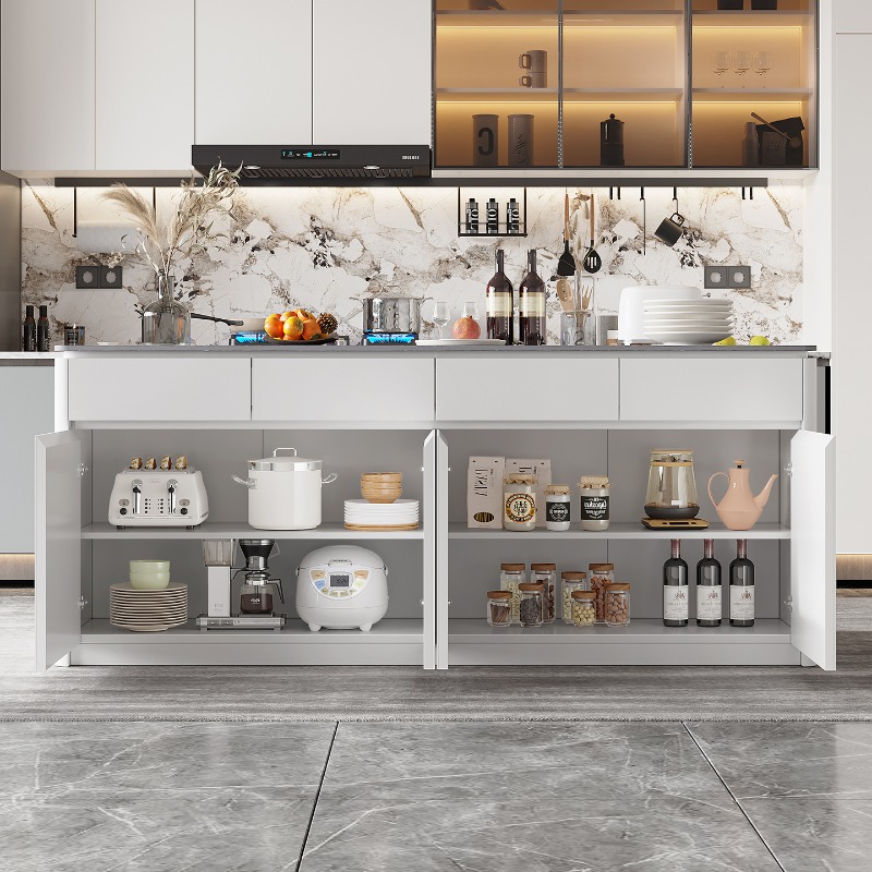 Kitchen Island Cabinet Individ - Kitchen Island Baking Table บทวิจารณ์และราคา