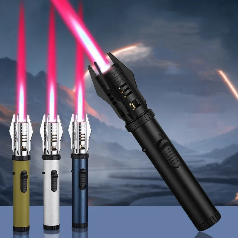 Metal Windproof Red Jet Flame  - Kitchen Baking Torch บทวิจารณ์และราคา